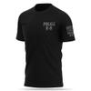 13FA Police K9 Cotton Blend Shirt - USA Patriotic Durable Tee - Soft Comfort. Perfect for on Duty view 3