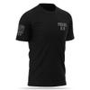 13FA Police K9 Cotton Blend Shirt - USA Patriotic Durable Tee - Soft Comfort. Perfect for on Duty view 4