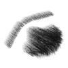 DEARMAMY Realistic Human Hair Fake Beard Black Handmade Invisible Lace for Drama Cosplay Halloween view 1