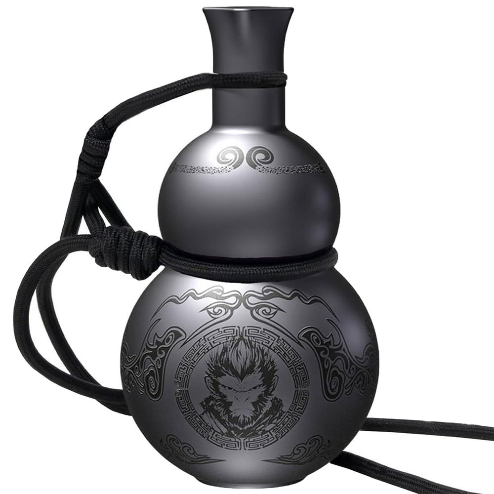 Gourd Water Bottle Retro Sports 316 Stainless Steel 500ml Insulation Cup for Outdoor Travel Cycling and Indoor Daily