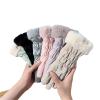 RSPGMKIX Women's Warm Gloves Winter Skiing Outdoor Activity Gloves Cute Bear Logo Design Touch Screen Gloves view 3