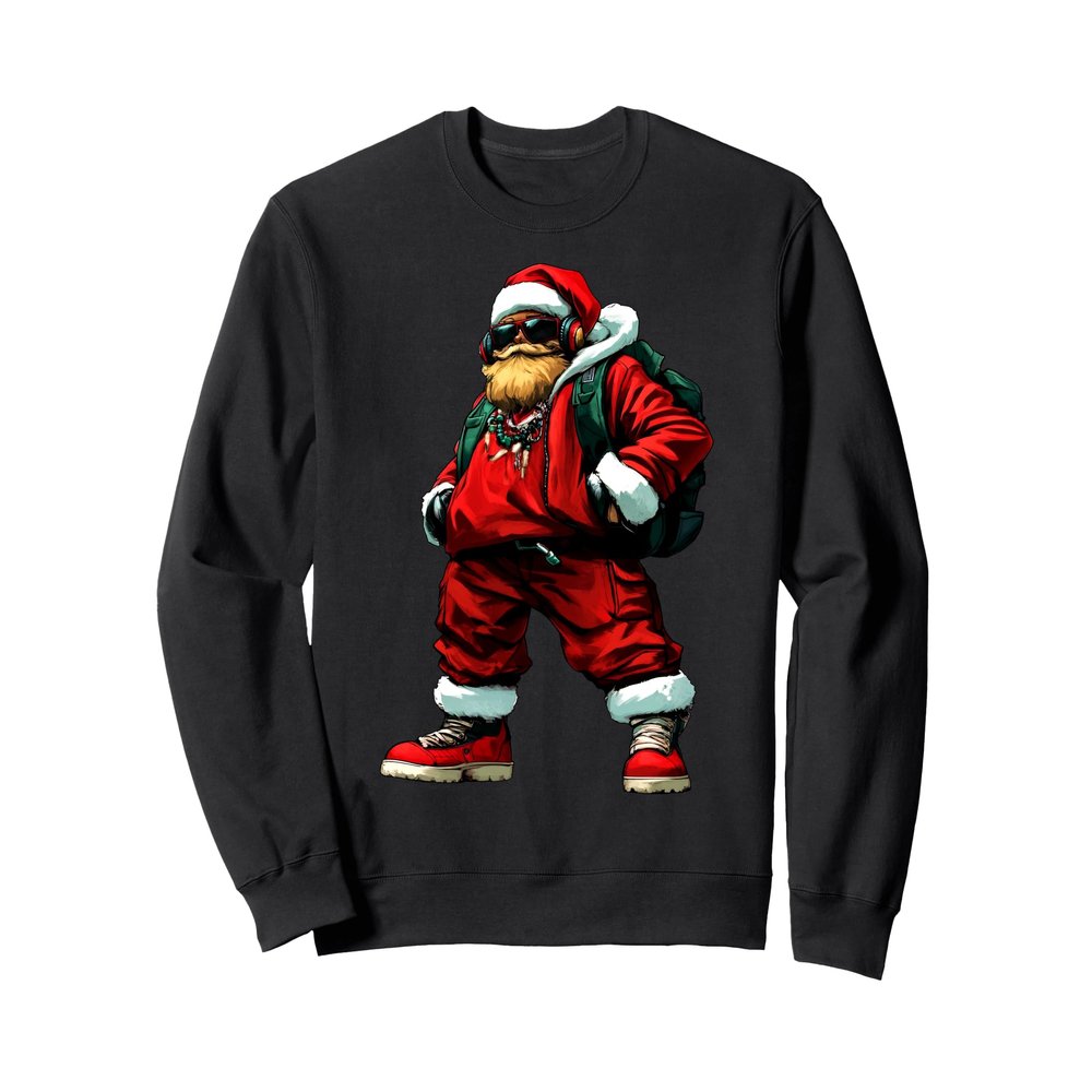 Christmas Rapper Sweatshirt