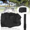 equlup Universal 2-4 Passenger Golf Cart Cover WaterproofPolyester Golf Cart Cover Windproof Sunproof Golf Cart Cover Protector for 4 Passenger view 2