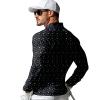 SQPO Golf Men's Long Sleeve Golf Shirt, Light, Cool, Quick-Drying, Casual Collared Polo Shirt for Sports and Hiking Large view 2