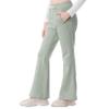 Rolanko Girls Sweatpants Baggy Wide Leg Pants Loose Girls Sweats Kids School Pants Casual Athletic (BeanGreen, 10-12) view 1