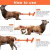 4 Pcs Hunting Butt Out Tool - Portable Hunting Accessories,Deer Butt Out Tool,Deer Field Dressing Kit,Field Dressing Knife,Deer Hunting Accessories for Deer Large Animal Livestock Anal Cleaning view 4