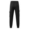 Cargo Pants for Men Casual Work Hiking Sweatpants Baggy Jogger Trousers Fit Sports Outdoor with Pockets (Black, L) view 4