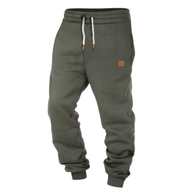 Fleece Sweatpants for Men 2024 Baggy Cargo Splicing Printed Overalls Casual Pocket Sport Work Casual (Army Green, XXL)
