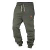 Fleece Sweatpants for Men 2024 Baggy Cargo Splicing Printed Overalls Casual Pocket Sport Work Casual (Army Green, XXL) view 1