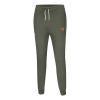 Fleece Sweatpants for Men 2024 Baggy Cargo Splicing Printed Overalls Casual Pocket Sport Work Casual (Army Green, XXL) view 4