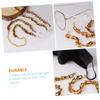 DEARMAMY Leopard Print Earphone Chain Anti-lost Sunglasses Chain Safe and Comfortable Wear for Sports view 3
