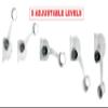 Atletic Bar Ballet Singe Barre 5 Levels Wall-Mounted Adjustable Brackets USA Made, Gym, Home and Studio, Kids and Adults, Fitness, Dance. (White, 4 FT) view 3