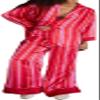 LILTWIST Silk Satin Pajamas Set for Women 2 Piece Floral Pjs Wide Leg Lounge Pants Set Long Sleeve Button down Pj Shirts Set view 1