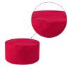 TopTie Custom Chef Hat for Men Women, Breathable Mesh Top Chef Cap with Hook and Loop for Cooking Baking-Red view 4