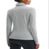 MAGCOMSEN Thermal Tops for Women Turtleneck Fleece Lined Underwear Shirts view 2
