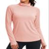MAGCOMSEN Thermal Tops for Women Turtleneck Fleece Lined Underwear Shirts view 1