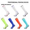 KXJPIZIYB Fencing Socks Fencing Gear Unisex Sweat-Absorbing and Wear-Resistant Leggings for Epee Sabre Foil Fencer(White,M) view 2