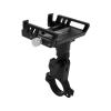 Phefop Smartphone Holder, Fixed, Lightweight, Mobile Phone Holder, Smartphone Compatible with Widths of 60-100mm, Aluminum Alloy, Stable (Black [Boxed]) view 2
