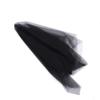 ANDRESLAD Black Tulle Bridal Veil for Wedding Photography Elegant Soft Black Veil Hair Accessory for Brides Cosplay and Special Occasions view 1
