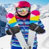 SATINIOR 2 Pairs Kids Waterproof Winter Snow Gloves Ski Gloves for Boy Girl Outdoor Warm Thickening Snowboard(Gray, Dark Blue,6-10 Years) view 2