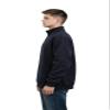 Milltex Unisex Heavyweight Quarter Zip Fleece Jacket, Combed Cotton Blend Pullover with Soft Brushed Interior 935 - Navy view 3