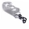 ANDRESLAD Fashionable Stainless Steel Eyeglasses Chain Holder Silver Adjustable Length Lightweight Design for Sunglasses and Spectacles for Everyday Use view 1