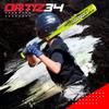 Ortiz34 Youth T-Ball Set, 25" Signature Aluminum T-Ball Bat with -10 Drop, Foam Core T-Ball, 9" Lightweight Youth Glove, Vibrant Graffiti Print view 4