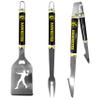 Siskiyou Sports NCAA Iowa Hawkeyes 3 pc Steel BBQ Tool Set, One Size, Team Colors view 1