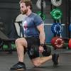 Titan Fitness 10 LB Set Round Urethane Dumbbells, Medium Volcano Knurling, 32mm Grip, Easy-to-Read Weight Indicators, Free Weights for Strength Training view 4