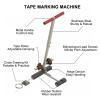 Court Line Tape Machine, Basketball Court Line Striping Machine, Court Paint Striping Machine, For Parking Lots And Road Warning view 3