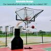 QYQCXGL Automatic Basketball Hoop Return, Metal 180 Rotating Basketball Shooting Machine Ball Rebounder for Traditional Pole-1 view 4