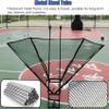 QYQCXGL Portable Assist Shooting Basketball Rebounder Device Ball Return Training Aid, Hanging Metal Basketball Return System, Easy Set Up, for Threes/Free-Throw Practice-1 view 3
