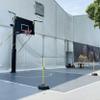 QYQCXGL Basketball Shooting Machine Ball Rebounder Automatic, Basketball Hoop Return Attachment for Kids Youth Adults, Outside Basketball Shot Returner with Rotatable Brackets view 1