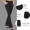 Tapanet Womens Yoga Dress Pants Tretchy Pull On Straight Leg Business Casual Pant Dressy Slacks Dress Pants for Office Work view 4