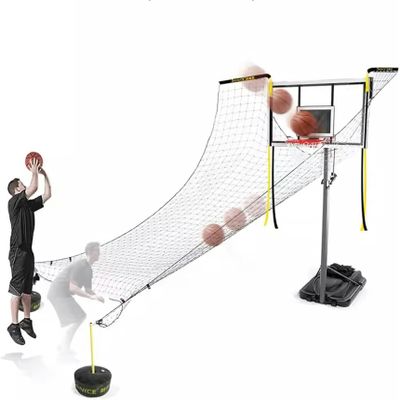 Teens Adult Basketball Shot Returner Trainer, Basketball Practice Net Returner, Ball Return Attachment System, Basketball Shooting Training Device