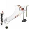 Teens Adult Basketball Shot Returner Trainer, Basketball Practice Net Returner, Ball Return Attachment System, Basketball Shooting Training Device view 1