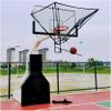 Basketball Rebounder Net Return System Portable Shot Trainer, Kids Teens Adults Beginner Folding Metal Hanging Basketball Return Attachment Device view 1