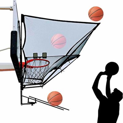 Basketball Shot Returner, Basketball Shooting Rebounder for Hoop, Basketball Return Net Attachment