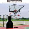 Basketball Shot Returner, Basketball Shooting Rebounder for Hoop, Basketball Return Net Attachment view 3