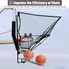 Basketball Shot Returner, Basketball Shooting Rebounder for Hoop, Basketball Return Net Attachment view 4