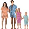 Artsadd Custom Short Pajamas Set with Face Photo for Women Men, Personalized Family Matching Pajamas Set with Pet Dog Face Funny Sleepwear PJS Loungewear Set Valentines Birthday Gifts for Her Him view 1