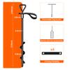 12 Pack Trampoline Stakes Ground Anchors Screw in Tent Stakes Heavy Duty for High Winds, Trampoline Anchors with Straps, Canopies, Carports, Sheds, Swing Sets,Mobile Home 14in Ground Anchors view 4