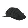 TopTie Chef Hat Hair Net Adjustable Working Cap Kitchen Cooking Baker for Women Men with Brim-Black