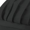 TopTie Chef Hat Hair Net Adjustable Working Cap Kitchen Cooking Baker for Women Men with Brim-Black view 3