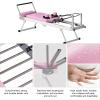 Pilates Reformer Machine at Home Pilates Equipment with Dual Resistance - Eco-Silicone Leather, Smooth Glide Rails, and Easy Storage for Women's Home Workouts (Pink) view 4