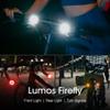 Lumos Firefly Bike Light -4 Pack & Charging Mat & Remote & Turn Signal Mount view 2