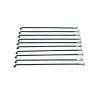 USYUHAIJUN Fit for Bicycle 13G Diameter 2.3mm Length 102-256mm Spokes #45 Steel + Nipples 10 Pcs/lot(152mm 10PCS) view 1