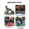LIPJIA Gymnastics Springboard 4 Springs Gymnastics Springboard for Kids Vaulting, Thickened Hardwood Gymnastics Springboard, Elastic Board for Home Room Athletics Training Ground,Green-50X80CM view 3