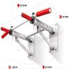 Multifunctional Wall Mounted Pull Up Bar/Chin Up bar Pull Up Bar - Home Gym Accessories and Indoor Fitness Equipment Upper Body Strength Back Arm Exercise, view 2