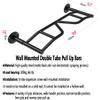 Wall Mounted Pull Up Bar Garage Hallway Gym Professional Strength Training Heavy Fitness Horizontal Bar Safe And Stable 300 Kg, view 2